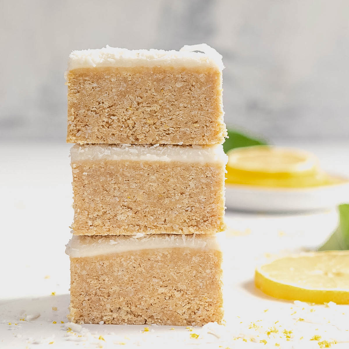 No-Bake Lemon Slice