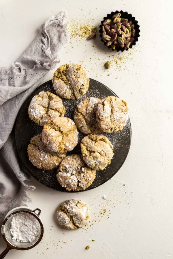 tray of cookies