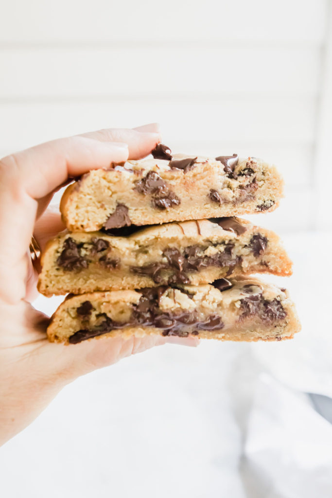 Giant Chocolate Chip Cookies