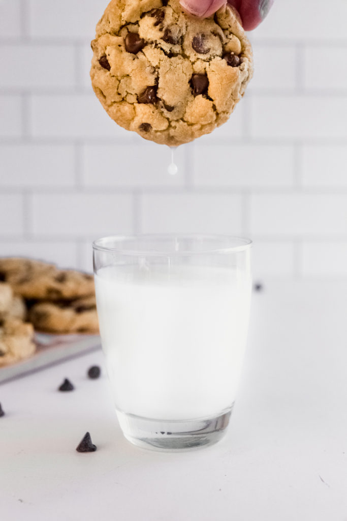 cookie and milk