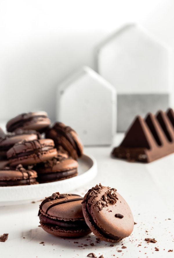 Toblerone Macarons