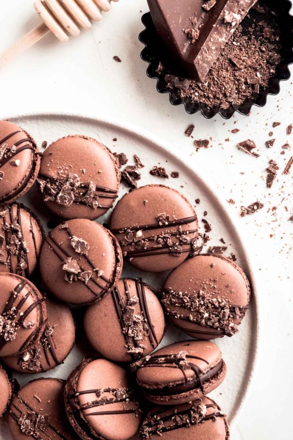 Chocolate Macarons