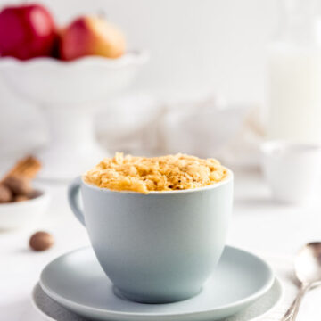 apple pie mug muffin