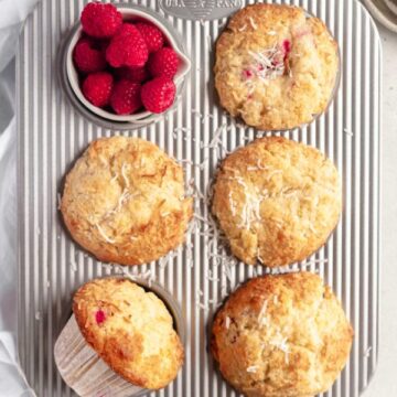 tray of muffins