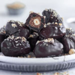 plate of rocher dates