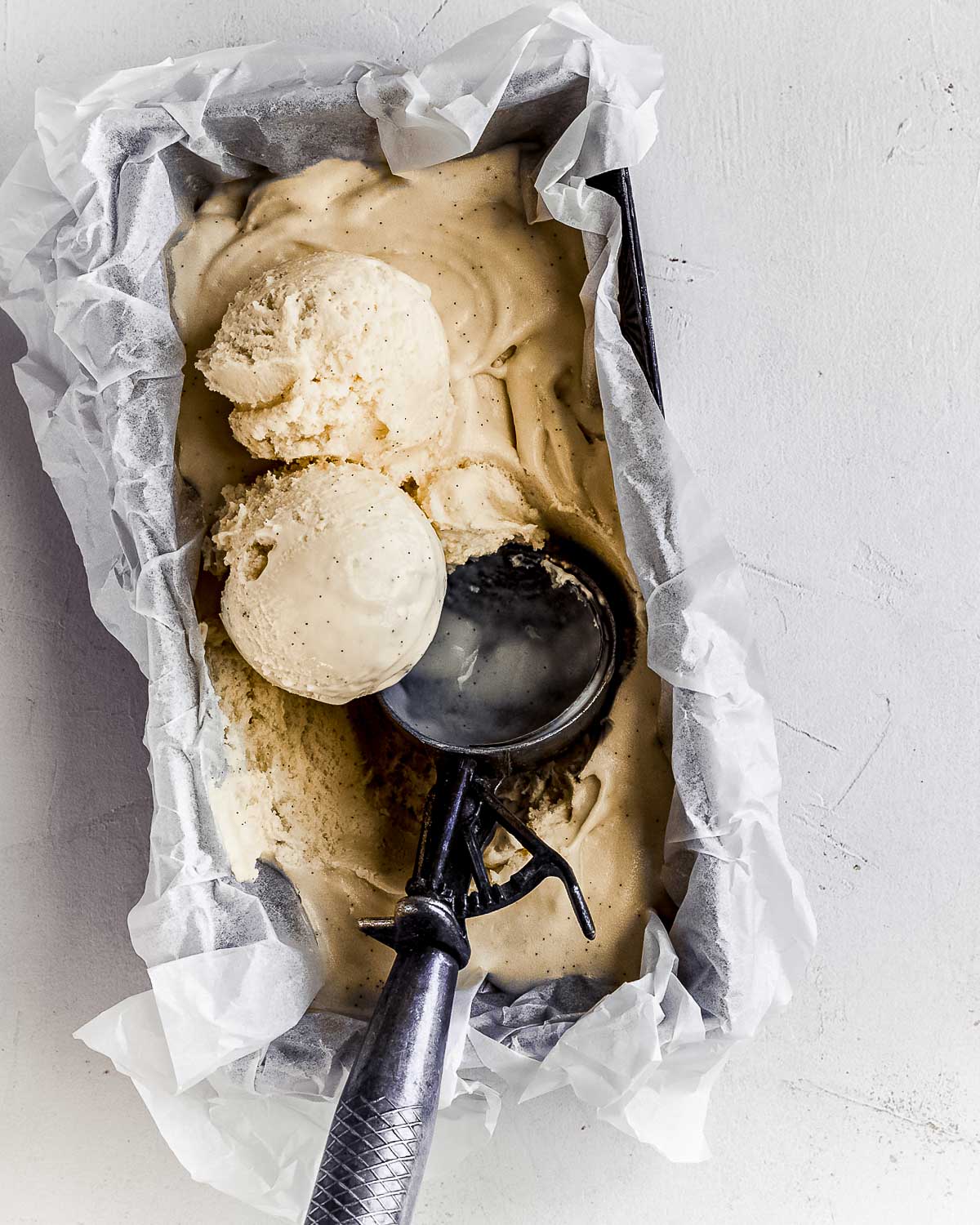 How to make a creamy French Vanilla Ice Cream using an ice cream maker.