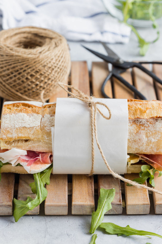 How to Make a French Baguette Sandwich