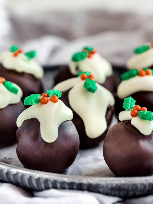 Christmas Pudding Truffles