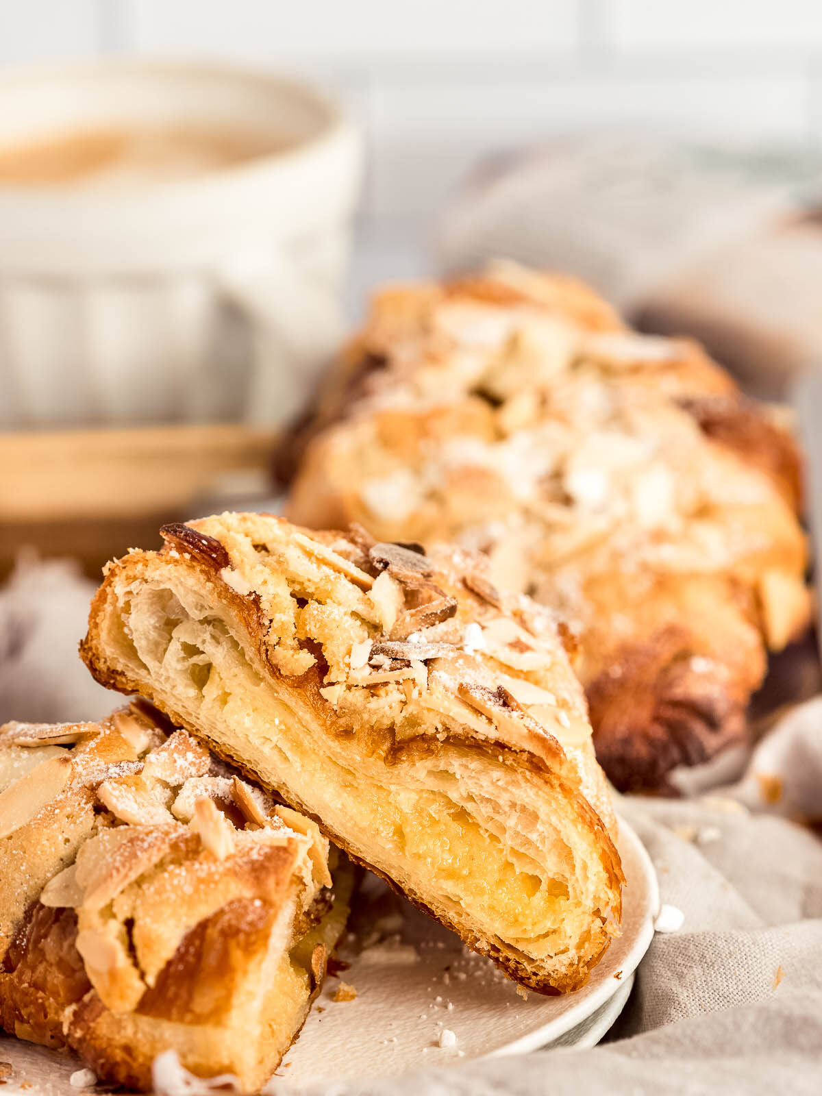 Almond Croissants for Two