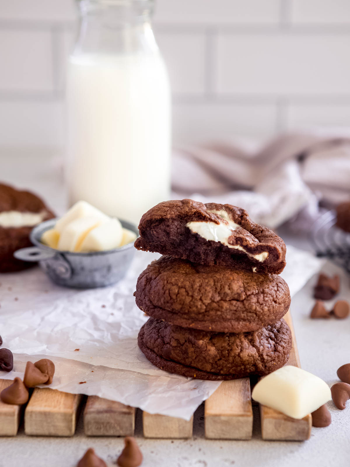 the ultimate triple chocolate cookie recipe