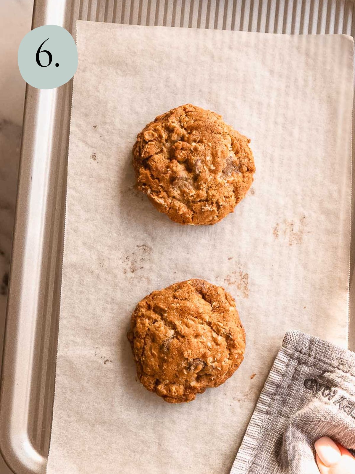 How to make browned butter oatmeal cookies.