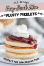 An easy pikelet recipe to make fluffy golden pikelets. Perfect for afternoon tea or lunchboxes.