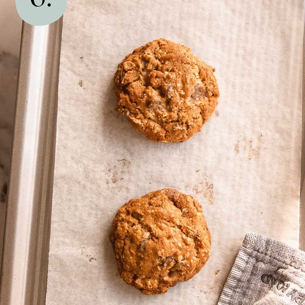 How to make browned butter oatmeal cookies.