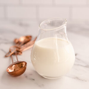 How to make buttermilk at home with milk.